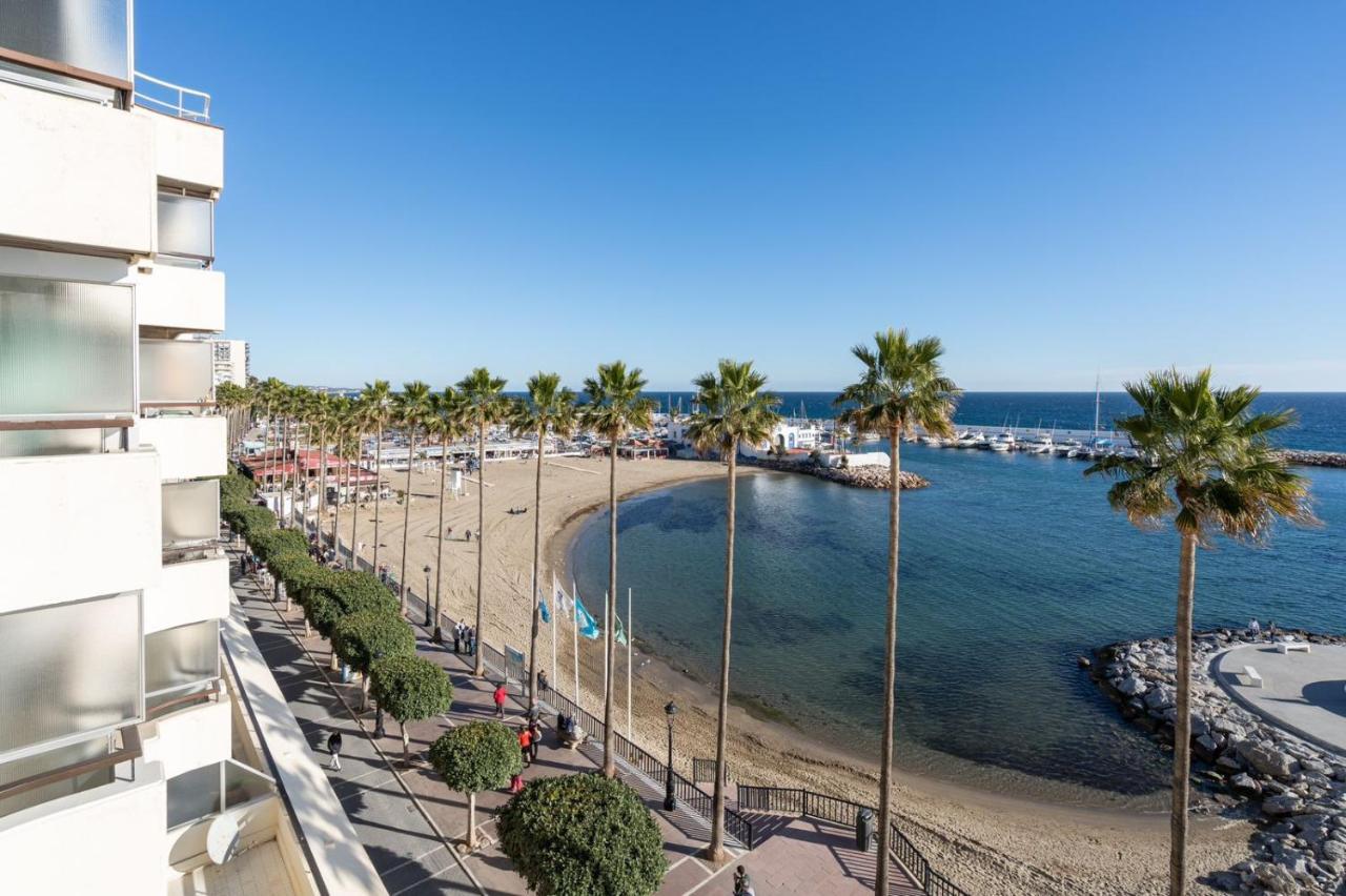 Beachfront Studio With Stunning Sea Views Marbella Eksteriør bilde