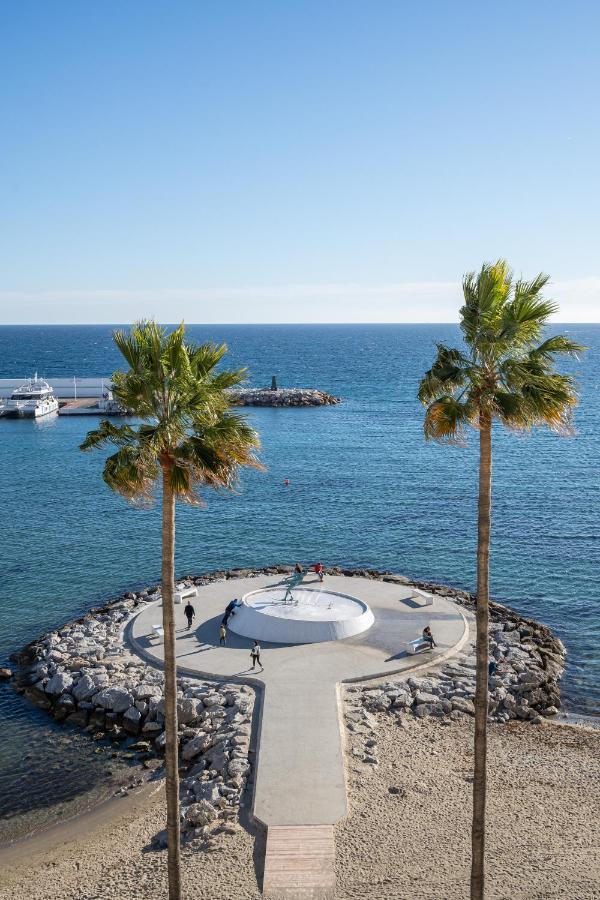 Beachfront Studio With Stunning Sea Views Marbella Eksteriør bilde
