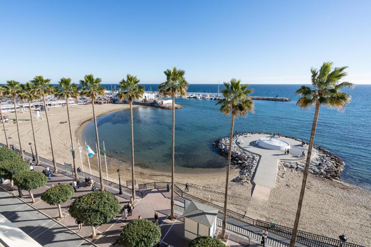 Beachfront Studio With Stunning Sea Views Marbella Eksteriør bilde