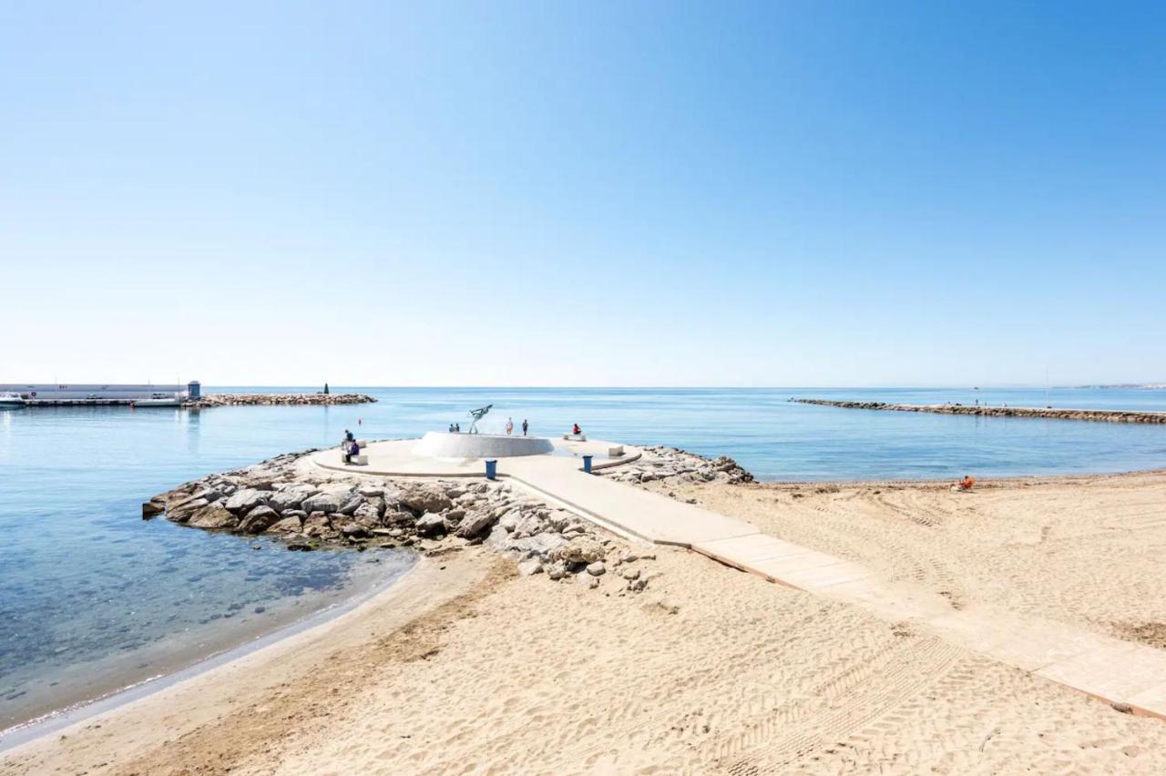 Beachfront Studio With Stunning Sea Views Marbella Eksteriør bilde
